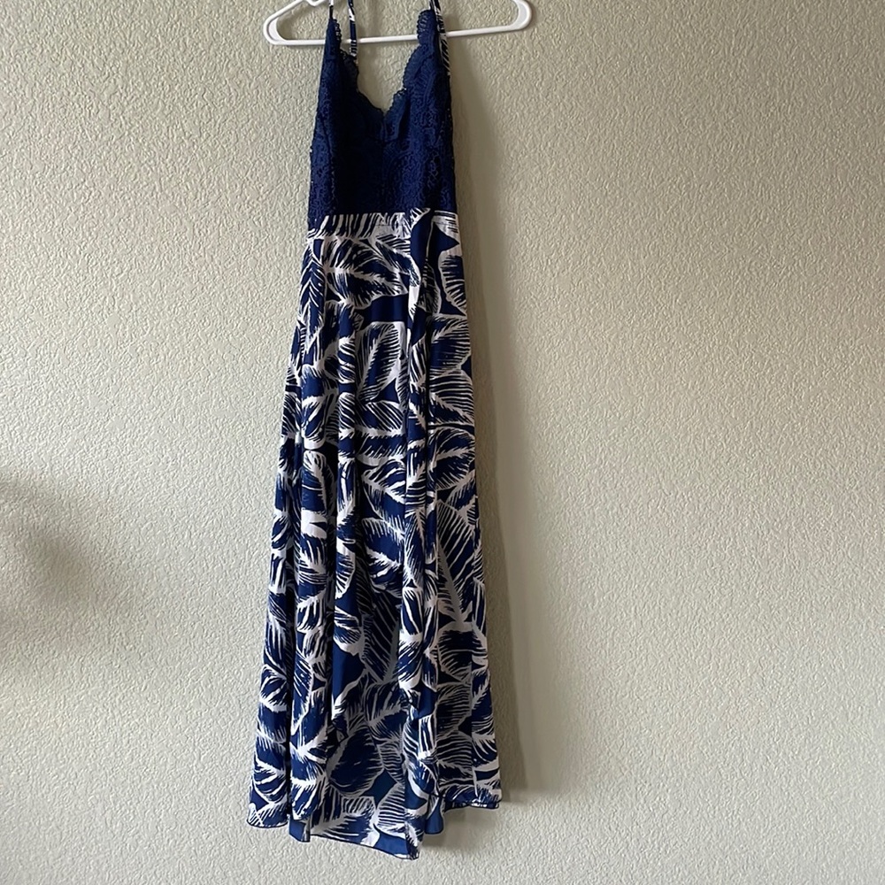 Blue dress